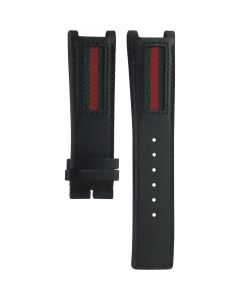 Gucci 133.2 Leather Black Original Watch Strap YDA33359