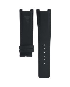 Gucci 133.2, Interlocking XL Leather Black Original Watch Strap YDA33390