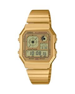 Casio Vintage Unisex Bracelet Watch A130WEG-9AEF