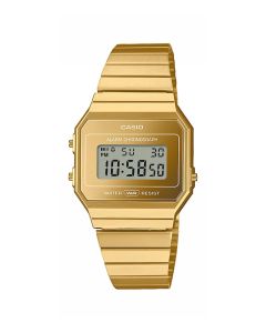 Casio Vintage Unisex Bracelet Watch A700WEVG-9AEF