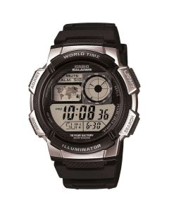 Casio Digital Gents Rubber Watch AE-1000W-1A2VEF