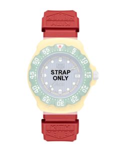 TAG Heuer Formula 1 / Kith Rubber Red Original Watch Strap BT0009