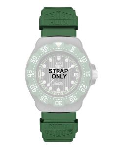 TAG Heuer Formula 1 / Kith Rubber Green Original Watch Strap BT0014