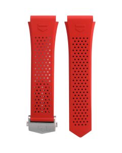TAG Heuer Connected Rubber Red Original Watch Strap BT6264 22mm