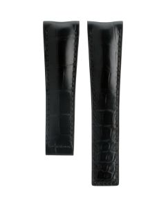 TAG Heuer Carrera Genuine Alligator Leather Black Original Watch Strap FC6235 22mm/18mm