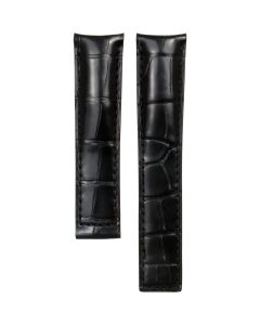 TAG Heuer Genuine Alligator Carrera Leather Black Original Watch Strap FC6266 20mm/18mm