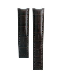 TAG Heuer Carrera Genuine Alligator Leather Brown Original Watch Strap FC6291 20mm/18mm