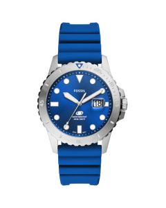 Fossil Blue Gents Silicone Watch FS5998