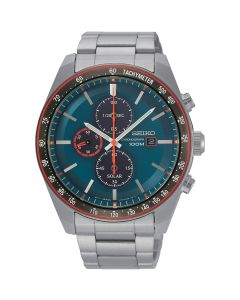 Seiko Solar Chronograph Gents Bracelet Watch SSC717P1