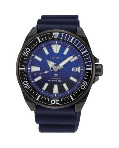 Seiko Prospex Samurai Save The Ocean Automatic Diver Special Edition Gents Silicone Watch SRPD09K1