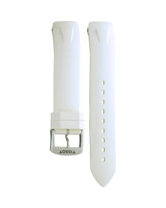 Tissot Silicone White Original Watch Strap T603036308