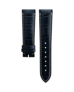 Longines 21/18mm Master Collection Genuine Alligator Leather Blue Original Watch Strap L682153039
