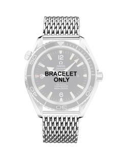 Omega Seamaster Planet Ocean Co-Axial Chronometer 45.5mm Stainless Steel Original Watch Mesh