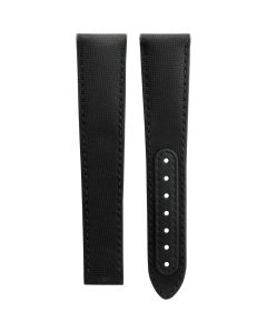 Omega Speedmaster Moonwatch 42mm Nylon/Leather Black Original Watch Strap OM032CWZ014117