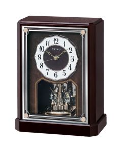 Seiko Analogue Pendulum Mantel Clock QXN233B