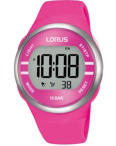 Lorus Digital Ladies Silicone Watch R2343NX9