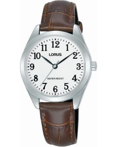 Lorus Ladies Leather Watch RG241TX9