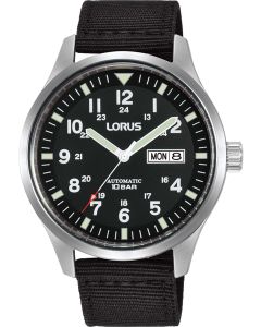 Lorus Automatic Gents Nylon Watch RL411BX9