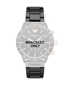 Armani  Ceramic Black Original Watch Strap SAR70002