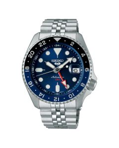 Seiko 5 Sports ‘Blueberry’ GMT SKX Re-Interpretation Gents Bracelet Watch SSK003K1