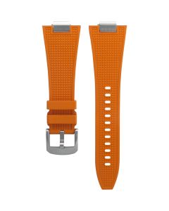 Premium FKM Rubber Strap for Tissot PRX 40mm  Orange