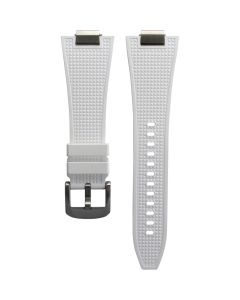 Premium FKM Rubber Strap for Tissot PRX 40mm  White