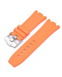 Audemars Piguet Royal Oak Compatible Premium FKM Rubber Strap Orange
