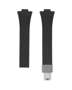 Delugs Black CTS Rubber Strap for Tissot PRX 40mm