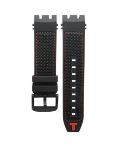 Tissot T-Race Rubber Black Original Watch Strap T603040690