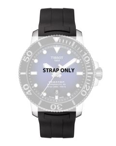 Tissot Seastar Rubber Black Original Watch Strap T603042424