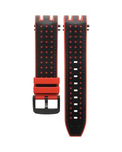 Tissot T-Race Rubber Two Tone Original Watch Strap T603045116