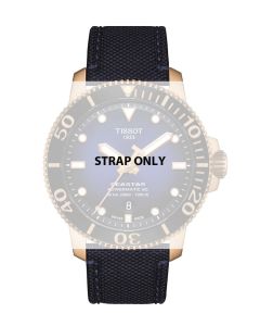 Tissot Seastar Synthetic Blue Original Watch Strap T610044498
