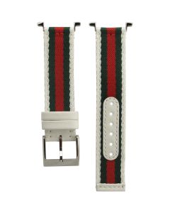 Gucci 129.4 Leather Beige Original Watch Strap YDA16403
