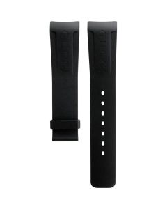 Gucci 136.3 Rubber Black Original Watch Strap YDA16661