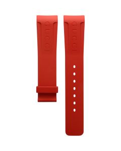 Gucci 136.3 Rubber Red Original Watch Strap YDA16790