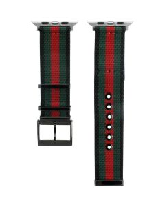 Gucci G Timeless Nylon Multicolour Apple Watch Strap STR100212
