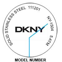 DKNY strap model number