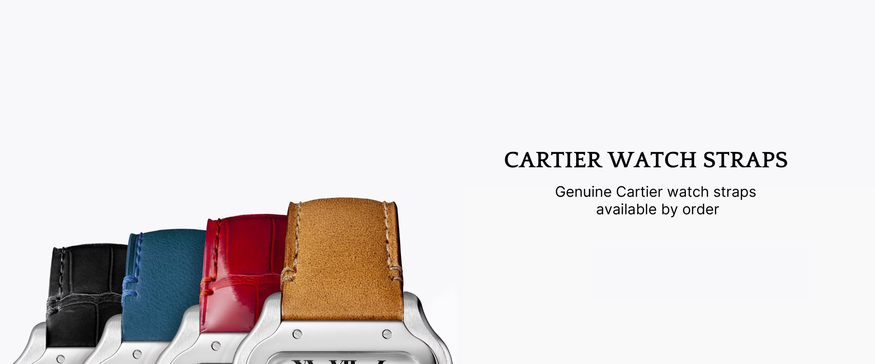 Cartier Watch Straps