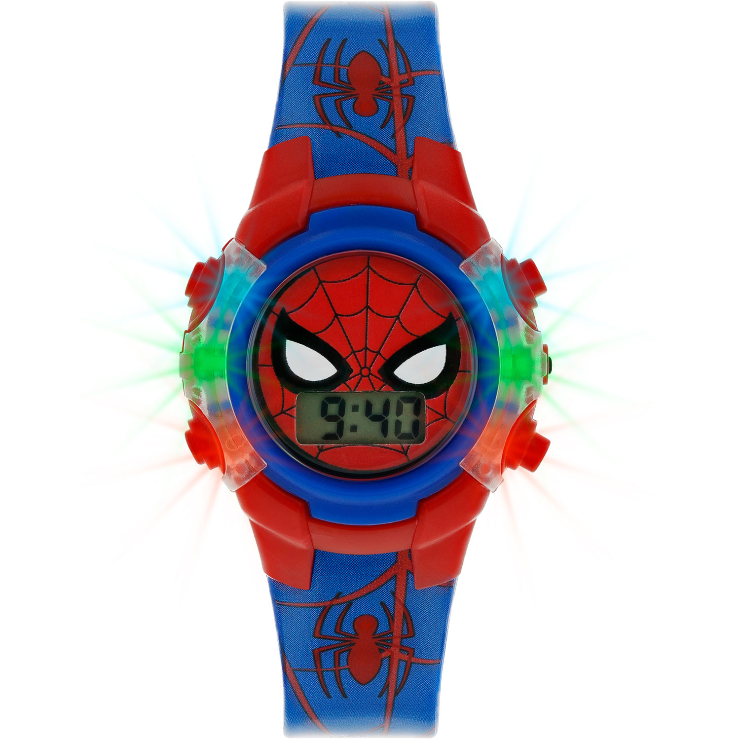 Spiderman Watches with flashing light